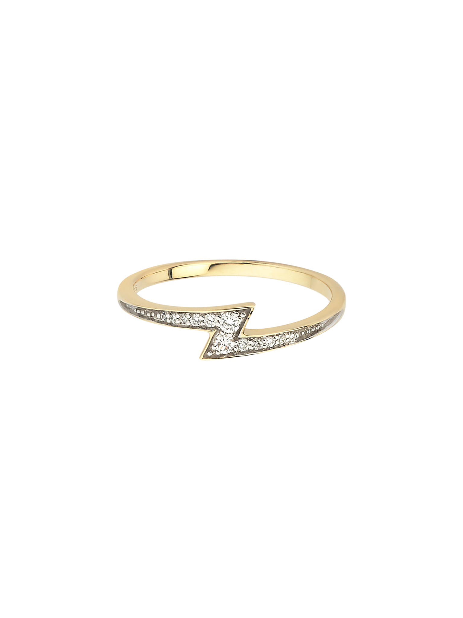 Zap diamond ring
